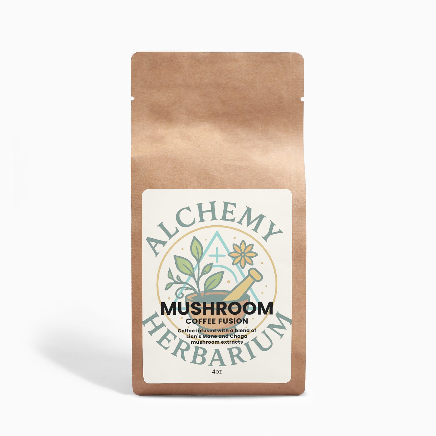 Mushroom Coffee Fusion - Lion’s Mane & Chaga 4oz